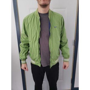 Vintage Le Tigre Reversible Blue and Green‎ Windbreaker